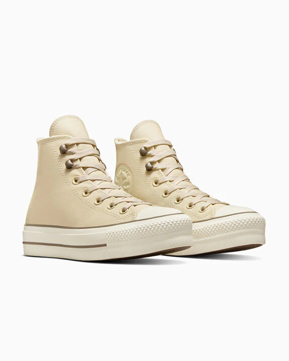 Chuck Tayor All Star Lift Platform Weatherized Leather High Top - Image 2