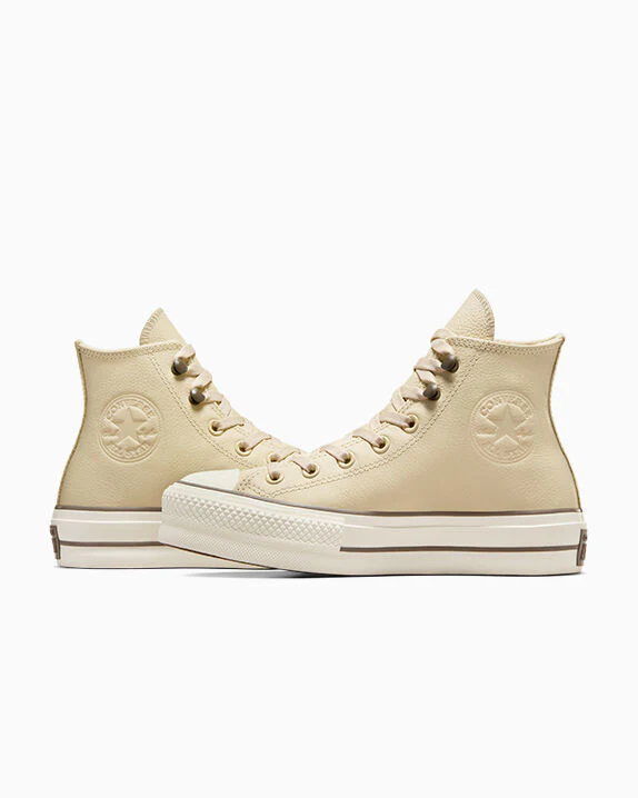 Chuck Tayor All Star Lift Platform Weatherized Leather High Top - Image 9