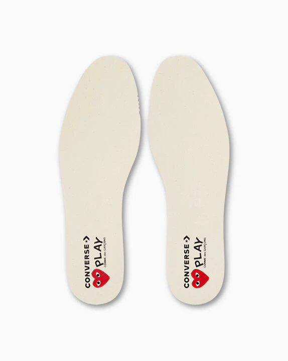 Converse X Comme des Garçons PLAY Chuck 70 OG Single Heart Low Top - Image 19