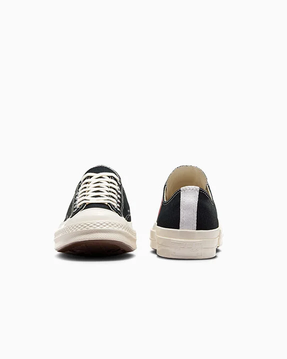 Converse X Comme des Garçons PLAY Chuck 70 OG Single Heart Low Top - Image 8
