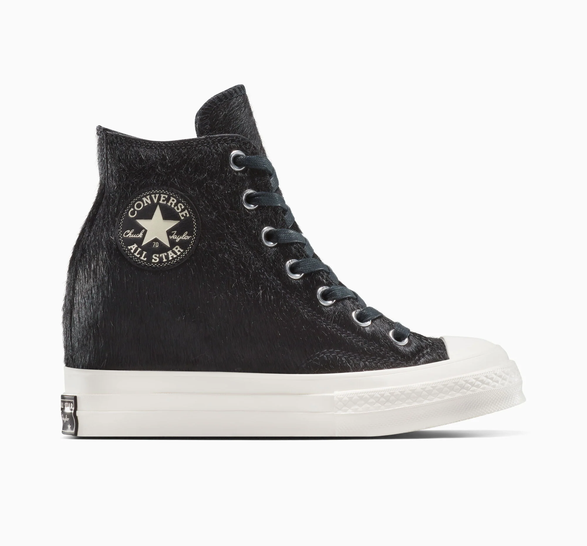 Chuck 70 Wedge Platform Luxe Pony Hair High Top