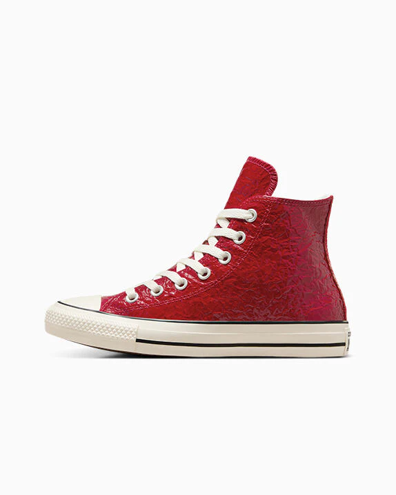 Chuck Taylor All Star Crinkled Leather High Top - Image 4