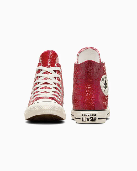 Chuck Taylor All Star Crinkled Leather High Top - Image 7