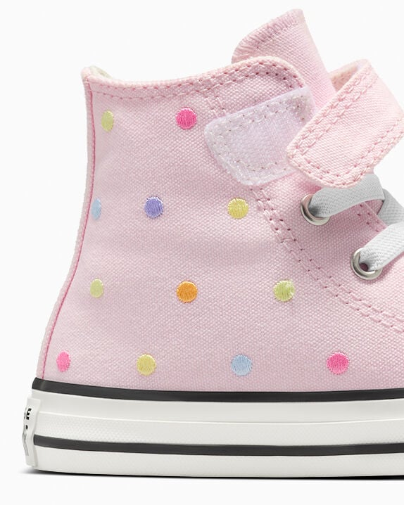 Chuck Taylor All Star Embroidered Polka Dots Easy On High Top - Image 3