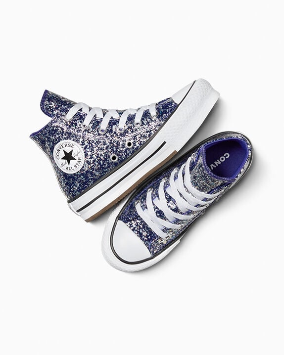 Chuck Taylor All Star EVA Lift Glitter High Top - Image 2