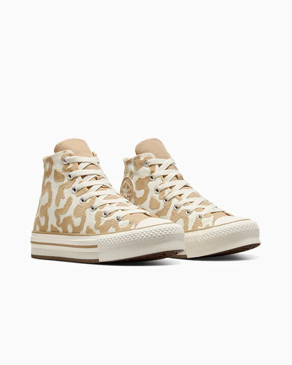 Chuck Taylor All Star EVA Lift Leopard High Top - Image 2