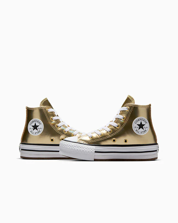 Chuck Taylor All Star EVA Lift Platform Metallic High Top - Image 3