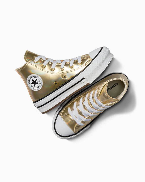Chuck Taylor All Star EVA Lift Platform Metallic High Top - Image 6