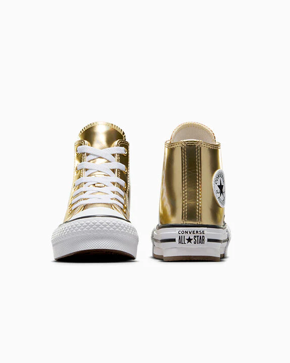Chuck Taylor All Star EVA Lift Platform Metallic High Top - Image 7