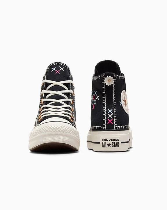 Chuck Taylor All Star Lift Platform Crafted Stitching High Top - Image 10