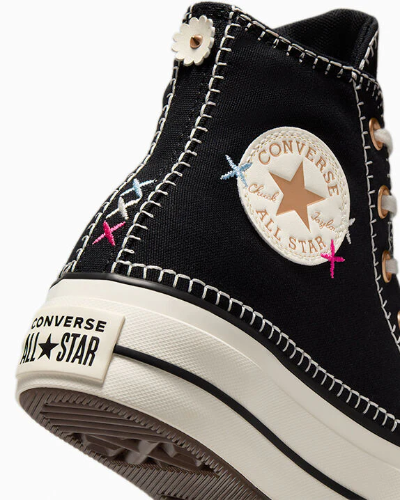 Chuck Taylor All Star Lift Platform Crafted Stitching High Top - Image 3