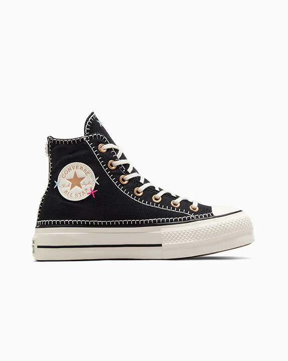 Chuck Taylor All Star Lift Platform Crafted Stitching High Top - Image 5