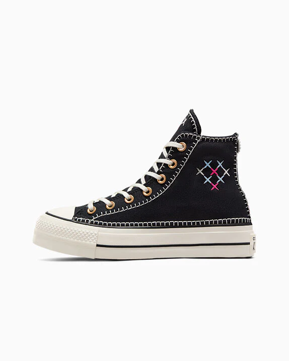 Chuck Taylor All Star Lift Platform Crafted Stitching High Top - Image 7