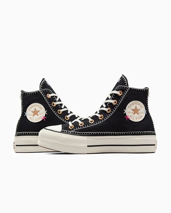Chuck Taylor All Star Lift Platform Crafted Stitching High Top - Image 9