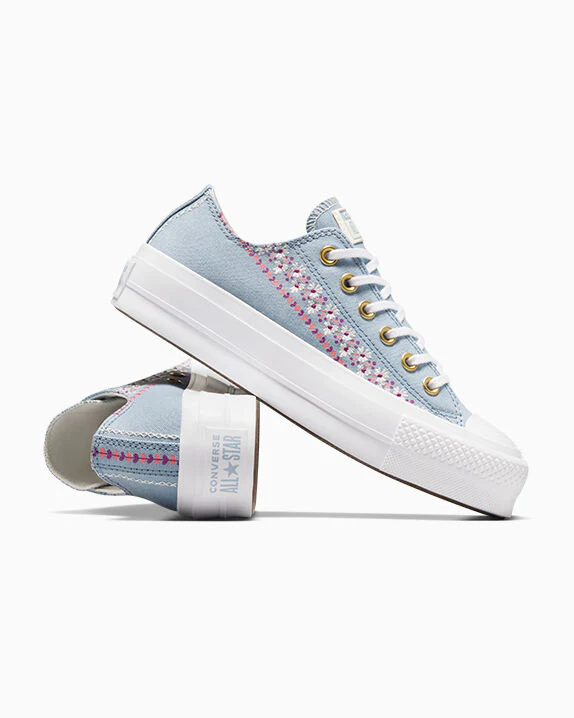 Chuck Taylor All Star Lift Platform Free Spirit Florals Low Top - Image 2
