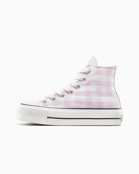 Chuck Taylor All Star Lift Platform Gingham High Top - Image 6