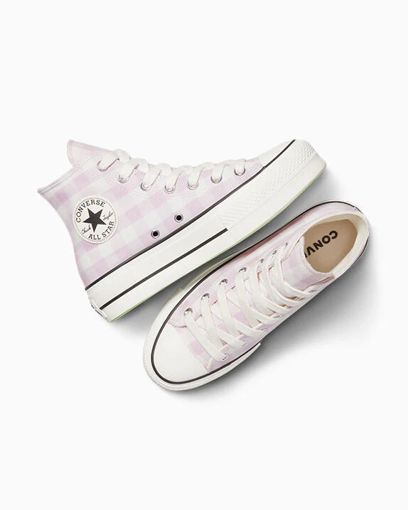 Chuck Taylor All Star Lift Platform Gingham High Top - Image 8