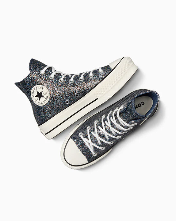 Chuck Taylor All Star Lift Platform Glitter High Top - Image 3