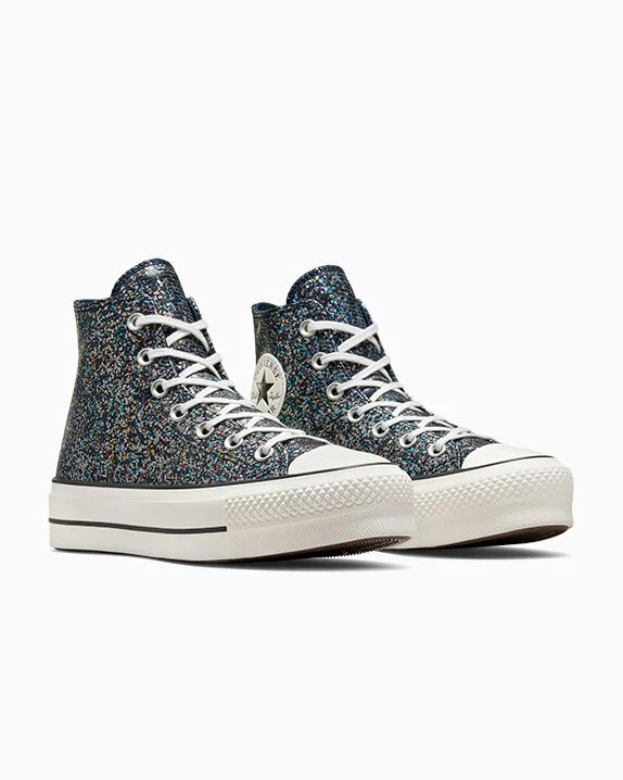 Chuck Taylor All Star Lift Platform Glitter High Top - Image 5
