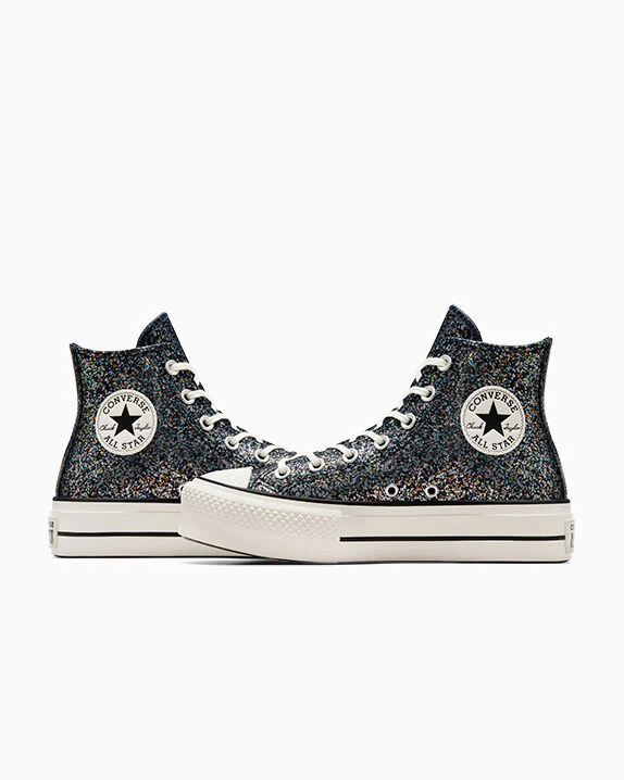 Chuck Taylor All Star Lift Platform Glitter High Top - Image 7