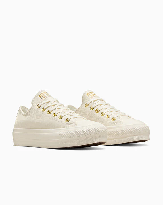 Chuck Taylor All Star Lift Platform Gold Low Top - Image 2