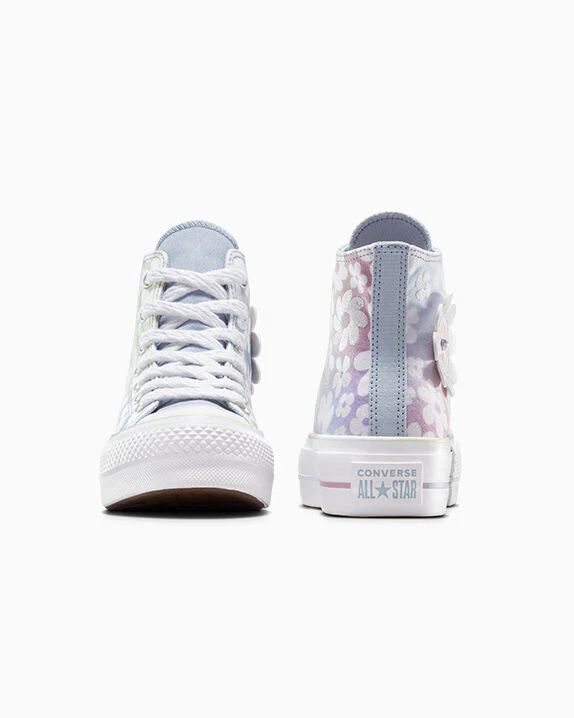 Chuck Taylor All Star Lift Platform Gradient Flowers High Top - Image 10