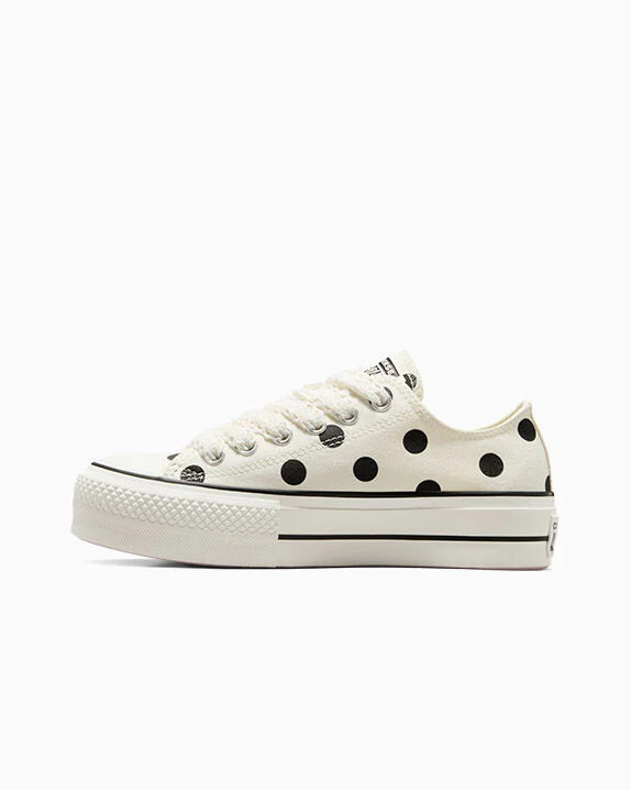 Chuck Taylor All Star Lift Platform Polka Dots Low Top - Image 6