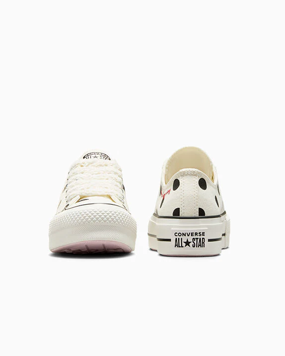 Chuck Taylor All Star Lift Platform Polka Dots Low Top - Image 9