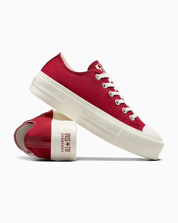 Chuck Taylor All Star Lift Platform Valentine's Day Low Top - Image 8