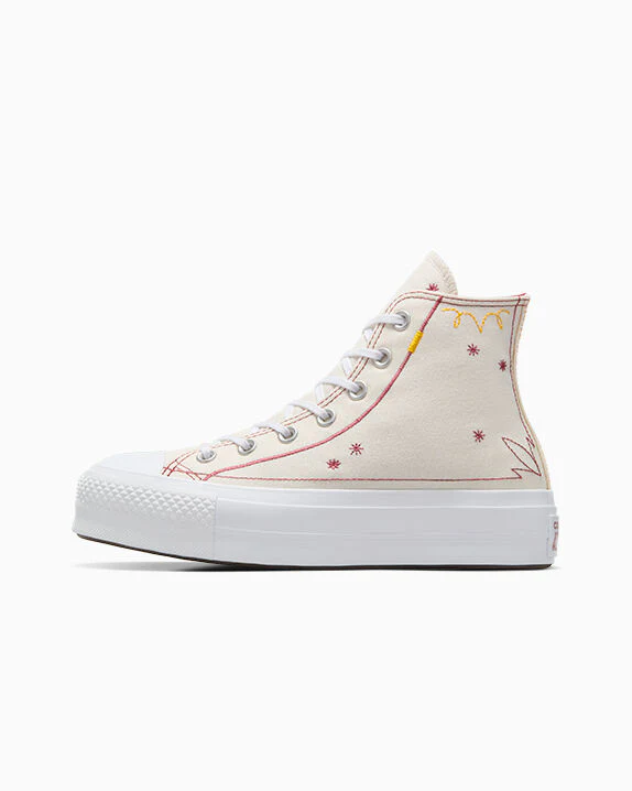 Chuck Taylor All Star Lift Platform Western Stitch High Top - Image 5