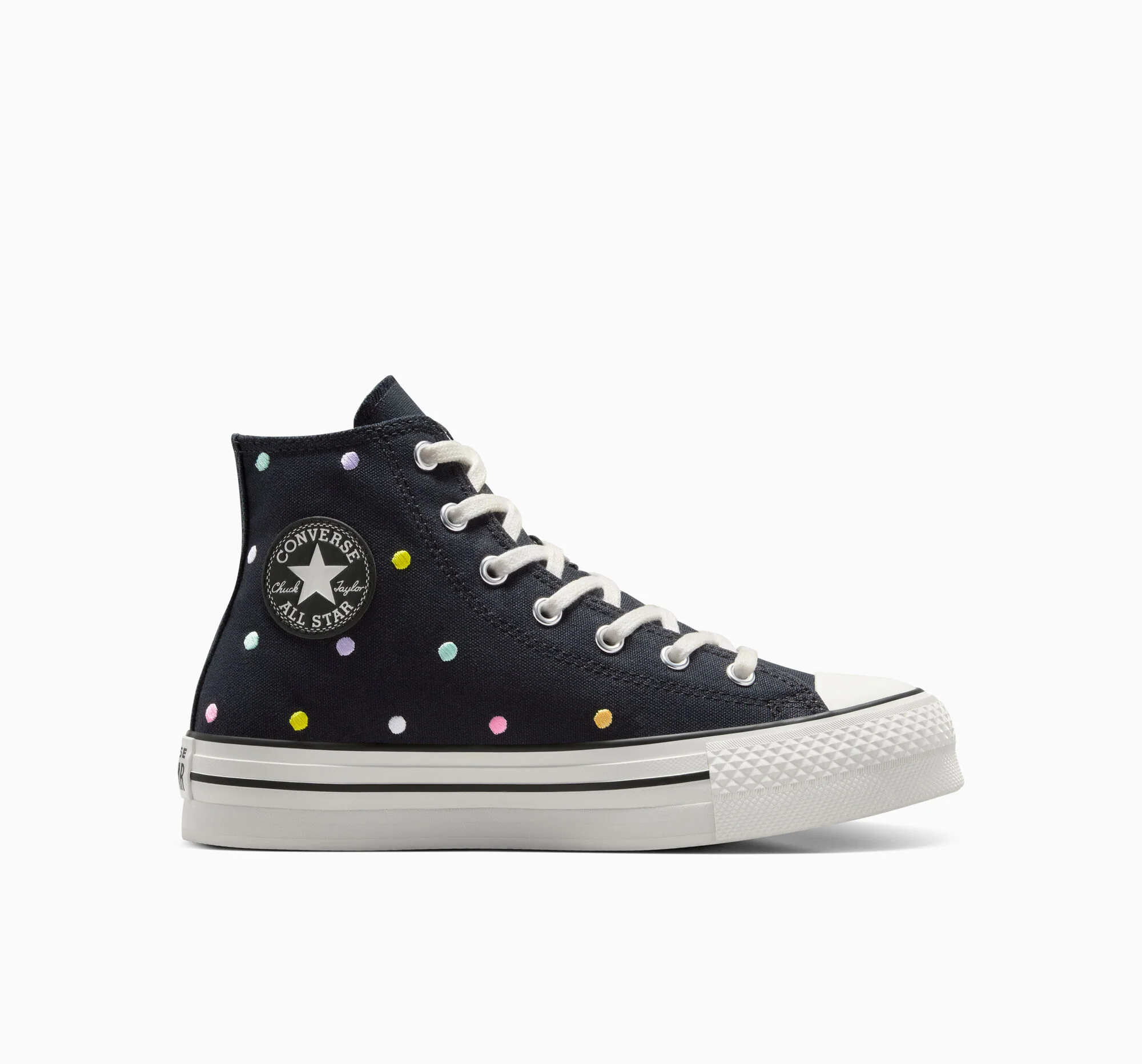 Chuck Taylor All Star Lift Polka Dots Platform High Top