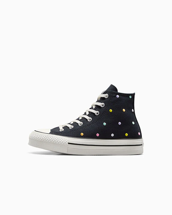 Chuck Taylor All Star Lift Polka Dots Platform High Top - Image 5