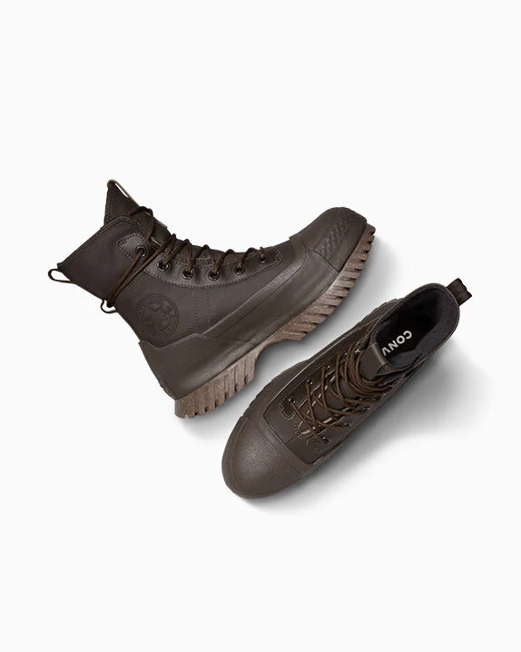 Chuck Taylor All Star Lugged 2.0 X-Hi Waterproof Leather Platform High Top - Image 6