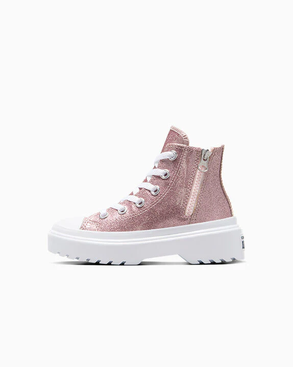 Chuck Taylor All Star Lugged Glitter High Top - Image 5