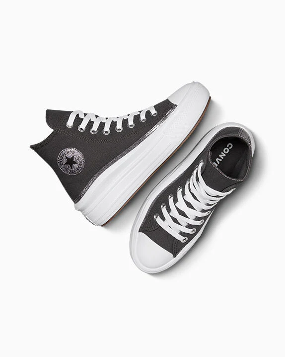 Chuck Taylor All Star Move Glitter High Top - Image 3