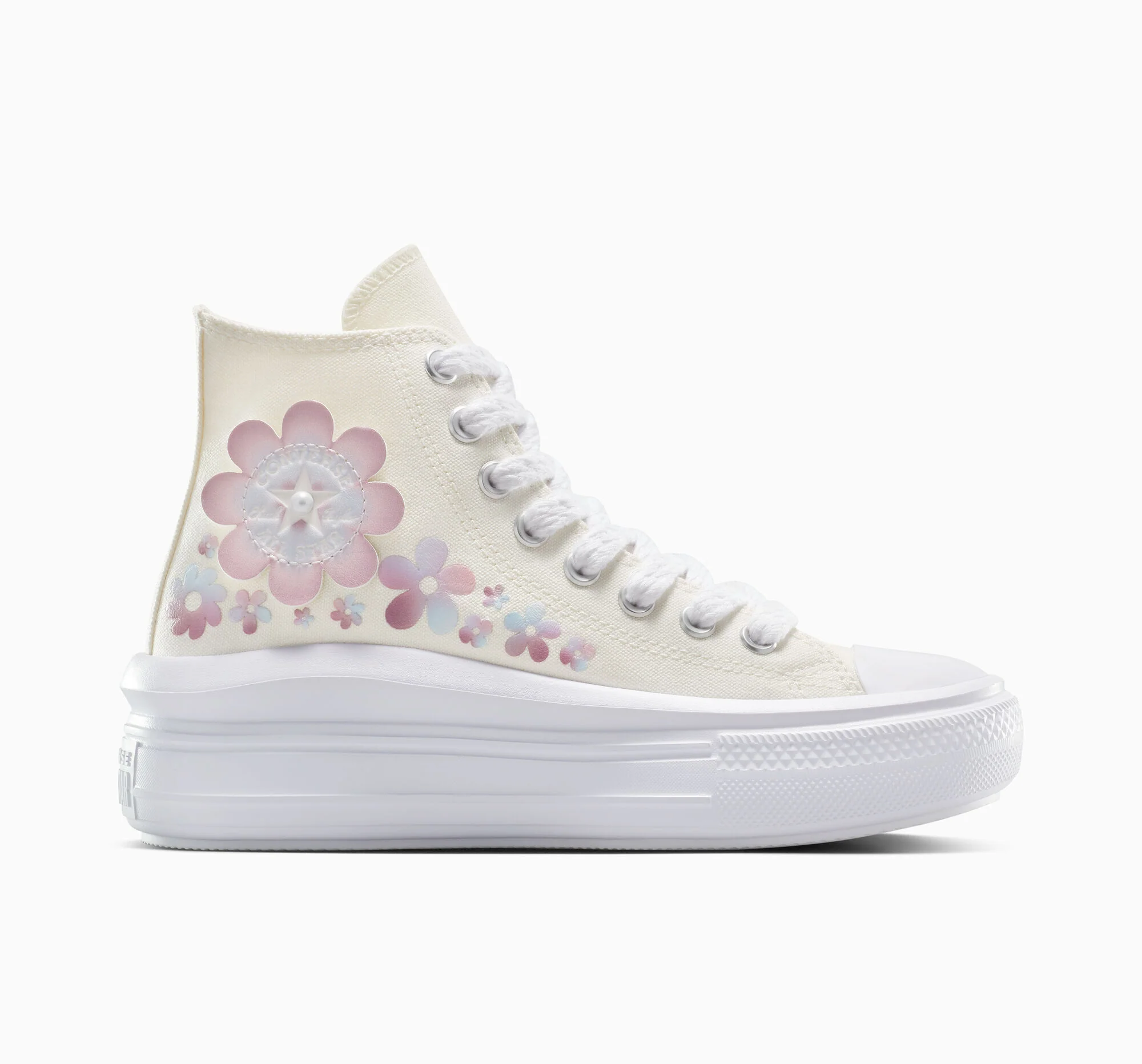 Chuck Taylor All Star Move Platform Petals & Pearls High Top
