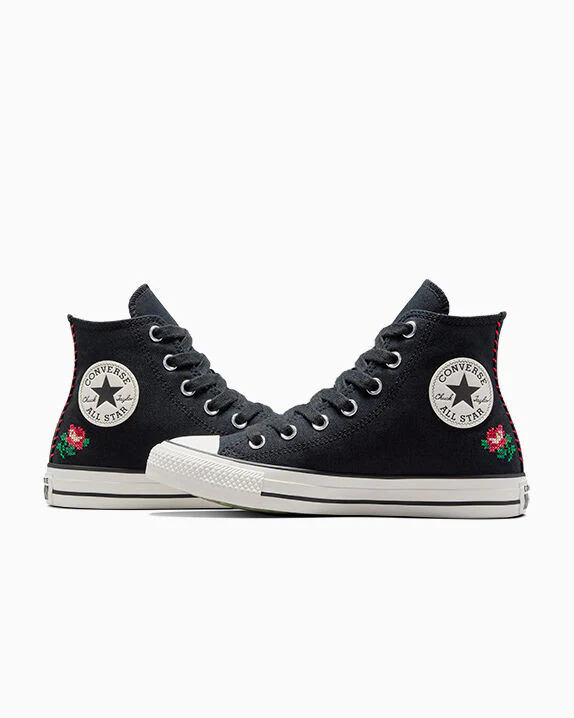 Chuck Taylor All Star Rose Cross Stitch High Top - Image 6