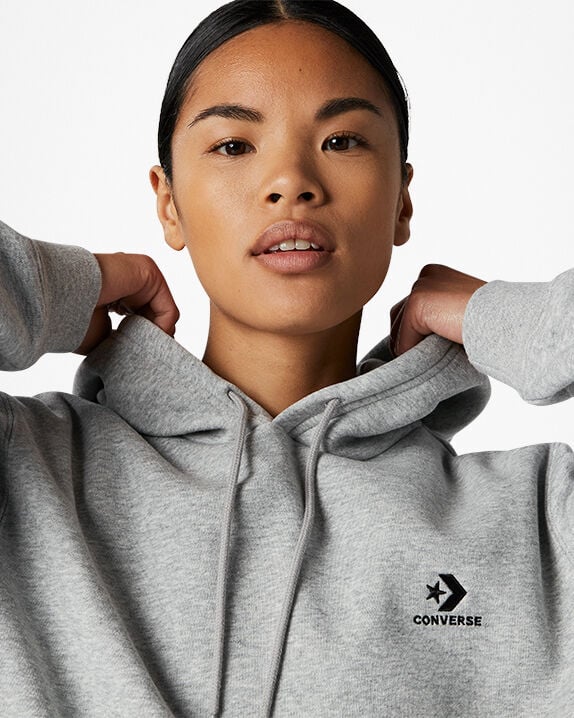 Converse Go-To Embroidered Star Chevron Standard Fit Hoodie - Image 12