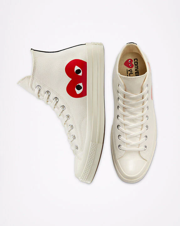 Converse x Comme des Garçons PLAY Chuck 70 High Top - Image 13