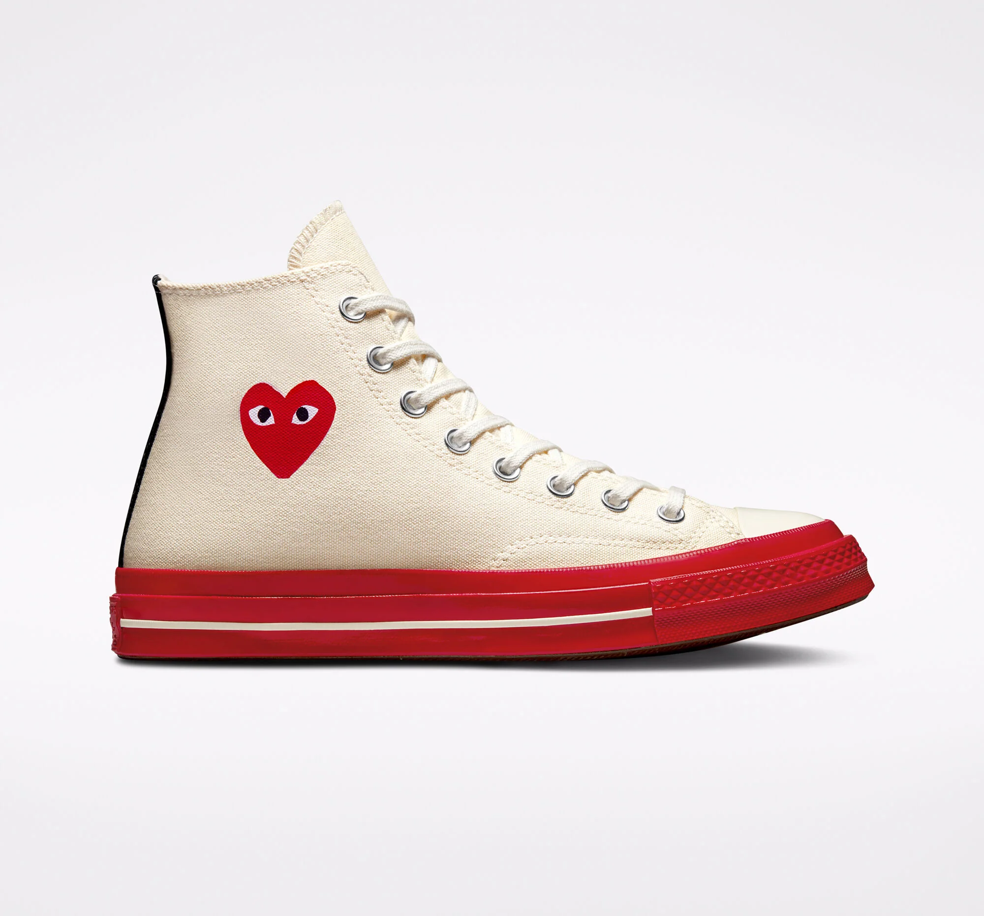 Converse x Comme des Garçons PLAY Chuck 70 High Top - Image 7