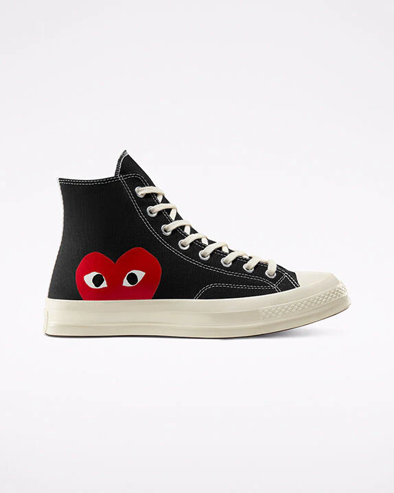 Converse x Comme des Garçons PLAY Chuck 70 High Top - Image 5