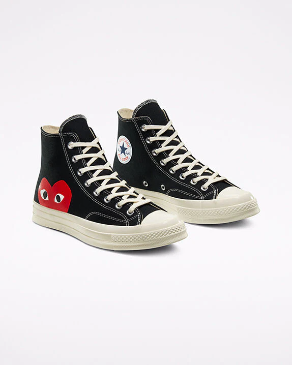 Converse x Comme des Garçons PLAY Chuck 70 High Top - Image 7