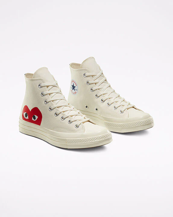 Converse x Comme des Garçons PLAY Chuck 70 High Top - Image 2
