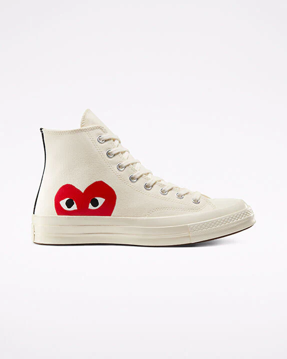 Converse x Comme des Garçons PLAY Chuck 70 High Top - Image 4