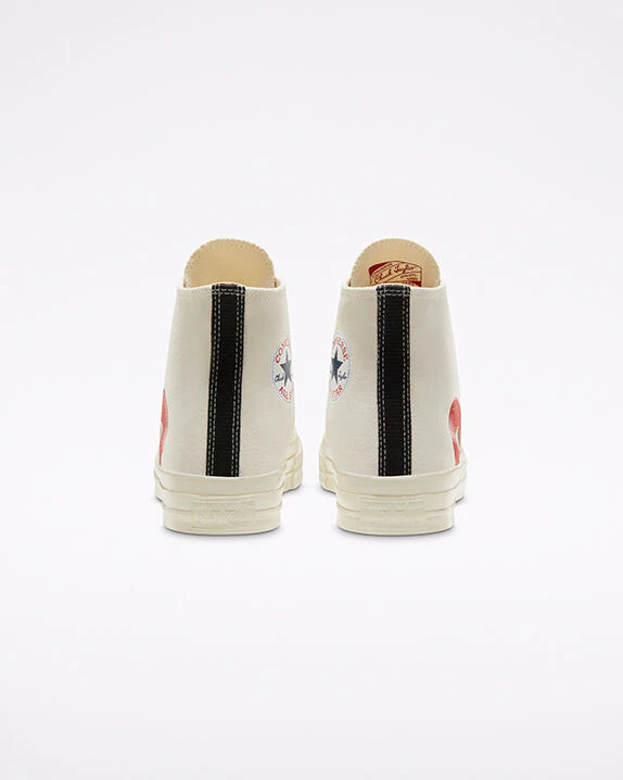 Converse x Comme des Garçons PLAY Chuck 70 High Top - Image 6