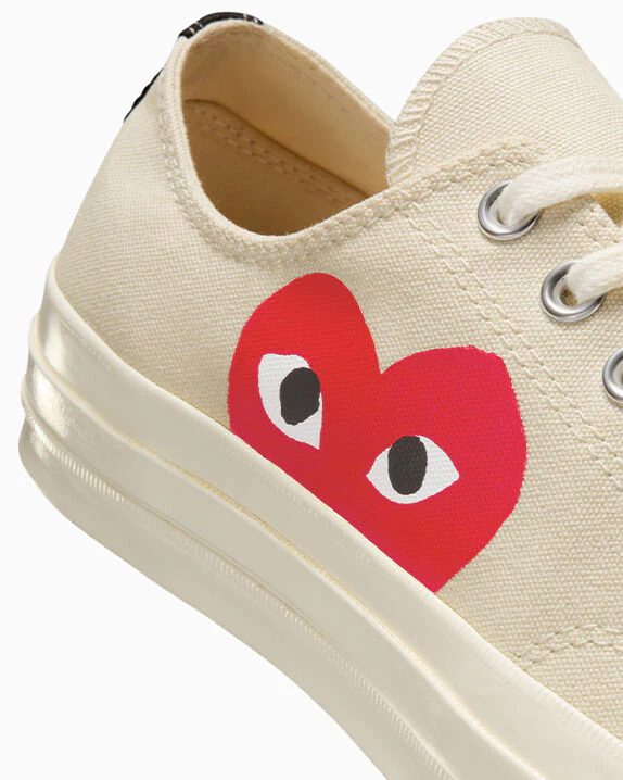 Converse x Comme des Garçons PLAY Chuck 70 Low Top - Image 17