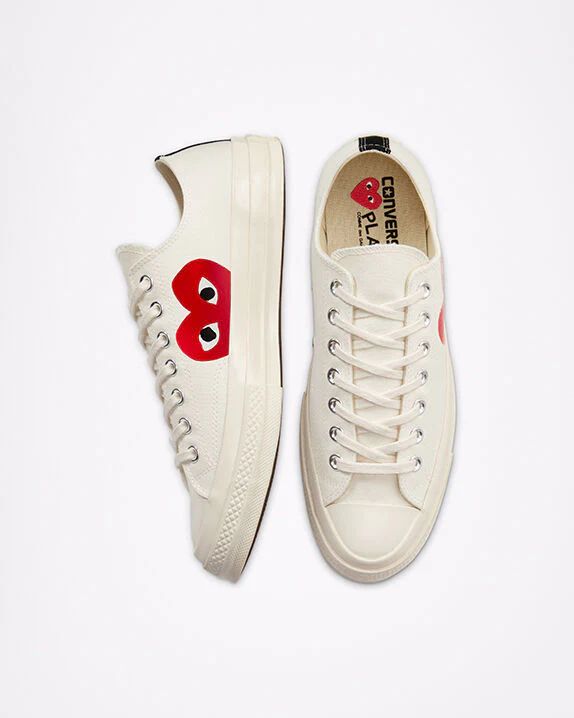 Converse x Comme des Garçons PLAY Chuck 70 Low Top - Image 20