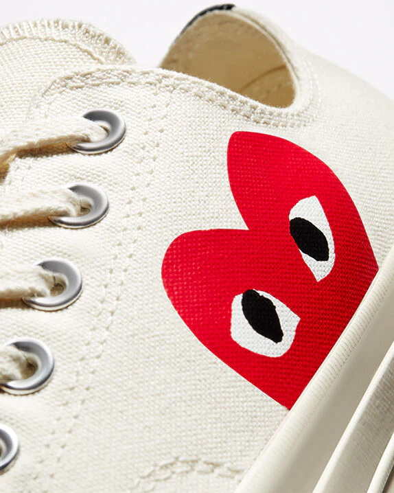Converse x Comme des Garçons PLAY Chuck 70 Low Top - Image 22