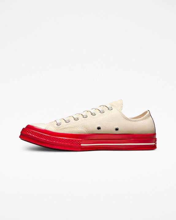 Converse x Comme des Garçons PLAY Chuck 70 Low Top - Image 10