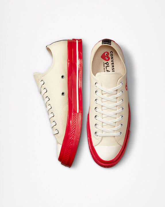 Converse x Comme des Garçons PLAY Chuck 70 Low Top - Image 11